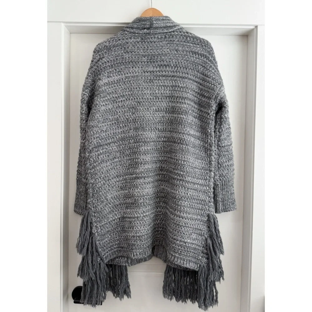BANANA REPUBLIC Fringe Cardigan R. $168 - Picture 5 of 11